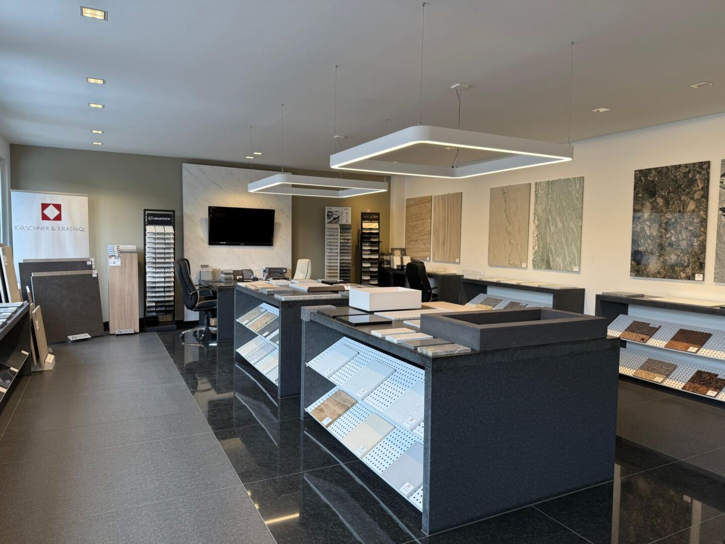 Steinauswahl bei Kirschner und Krasniqi